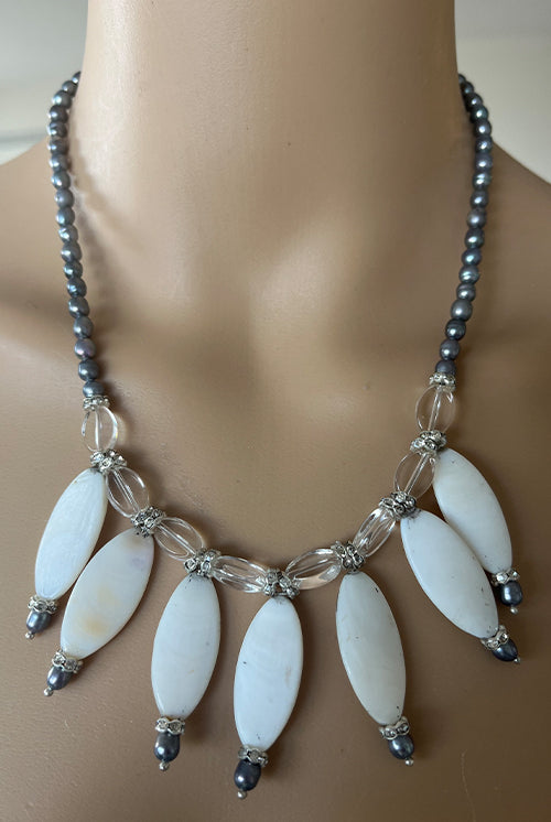 Gray River Pearls Necklace