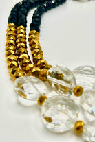 Crystal Multi Strand Necklace