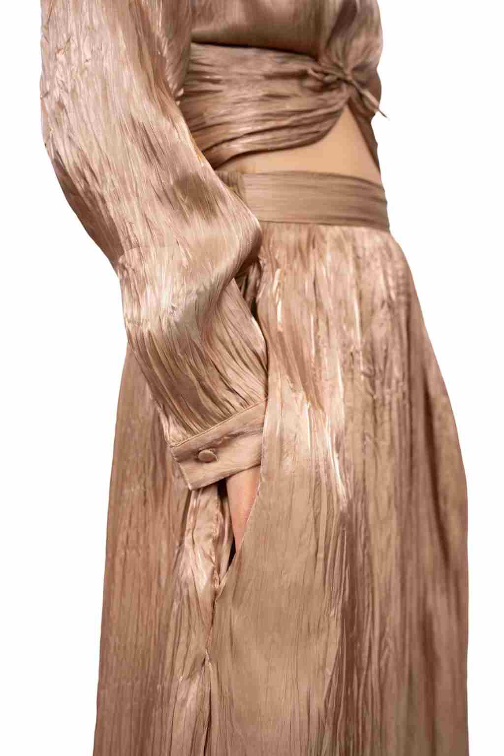 EMILIA — Shirt & Palazzo Trouser Set