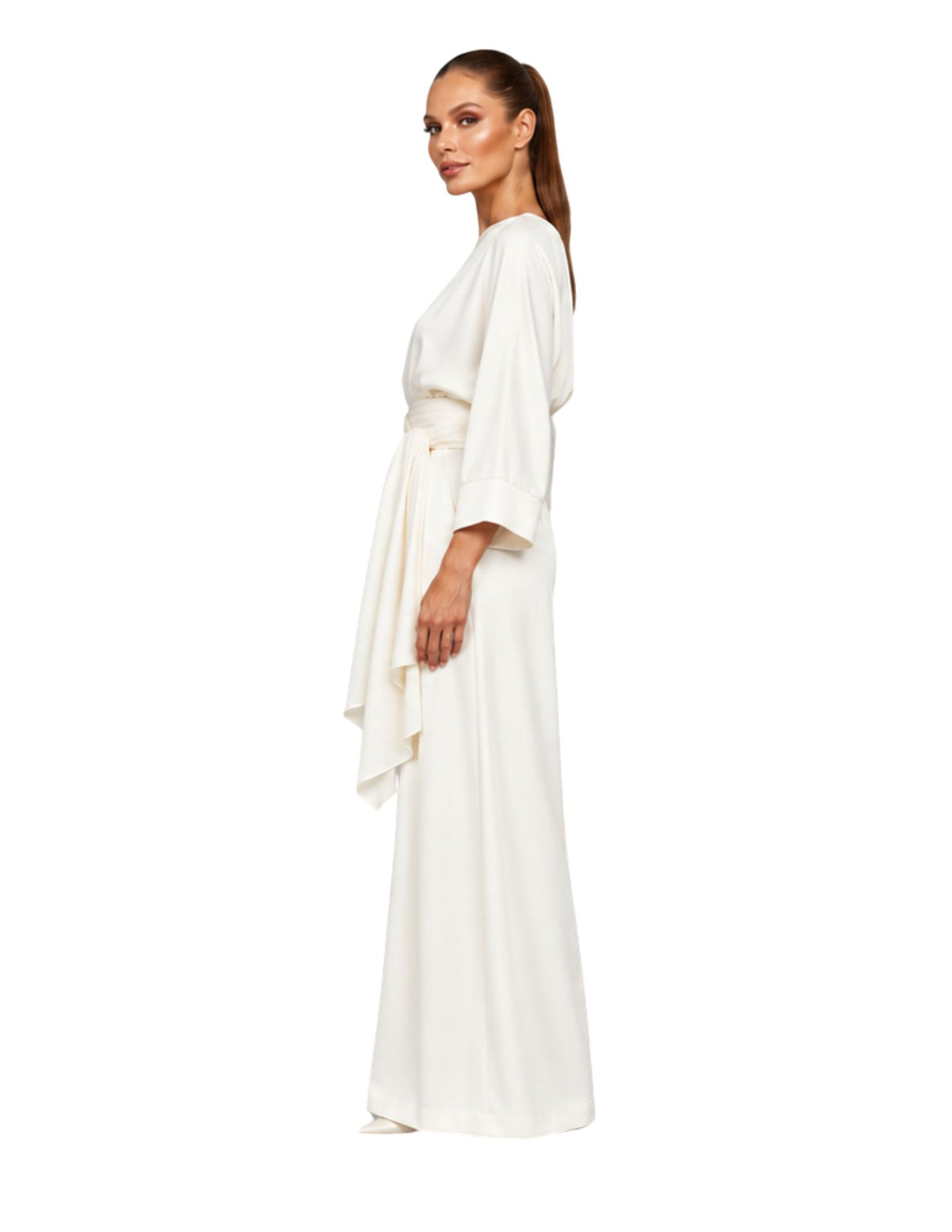 SOLEA — Blouse & Palazzo Trouser Set